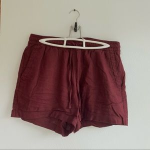 Old Navy Linen Blend Flowy Shorts - Size M